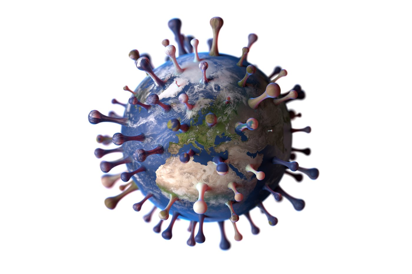 Globus als Virus